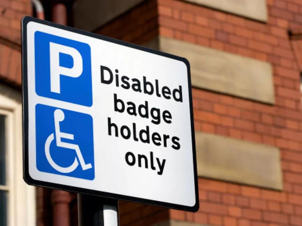 Blue Badge Parking Sign