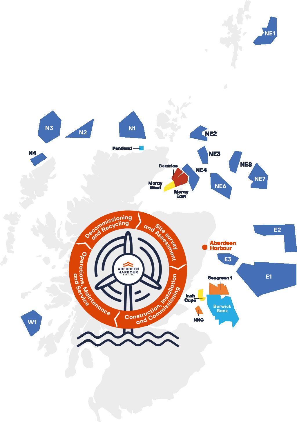 AHB Offshore Wind Map